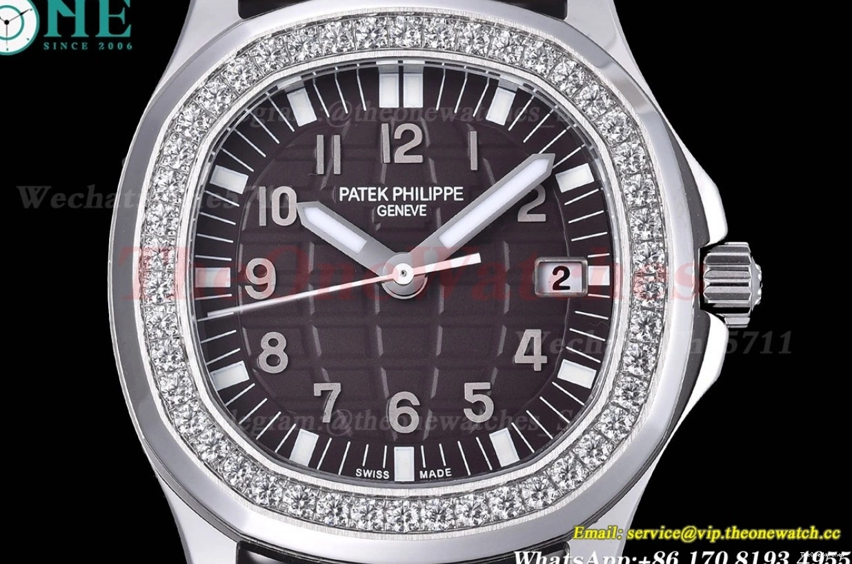 PPF Dial Aquanaut Lady Quartz 5067 RU Dia Brown SS 0225